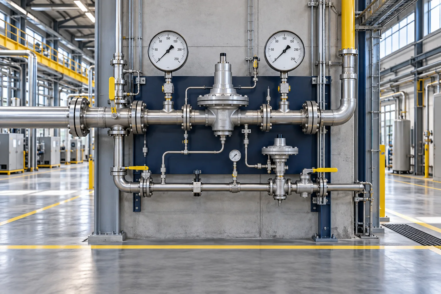 Industrial Gas Manifold System